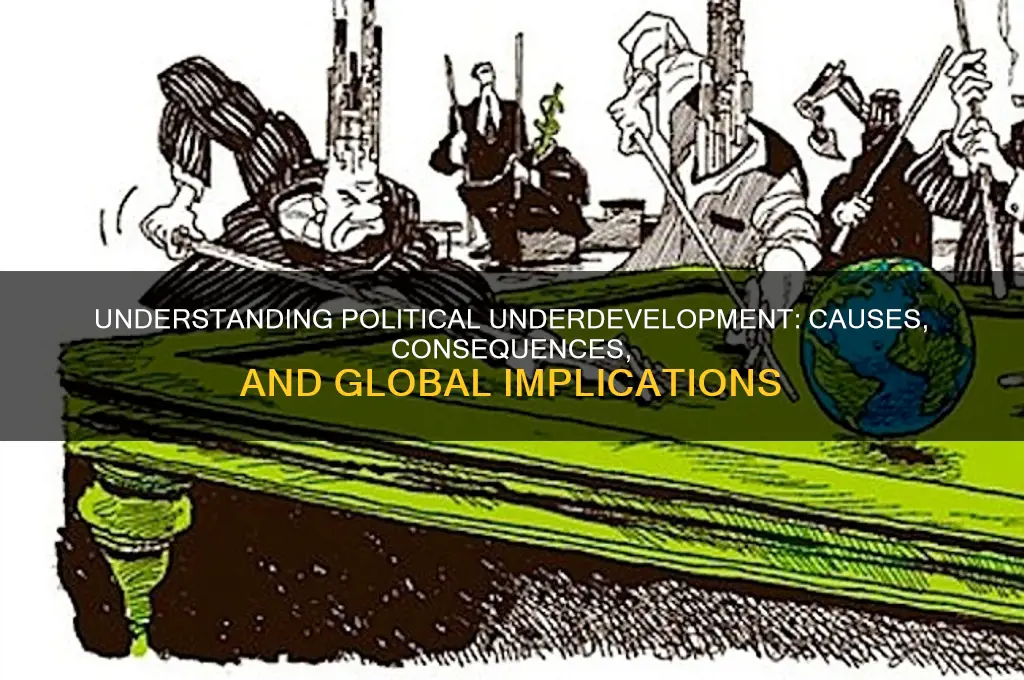 what is political underdevelopment