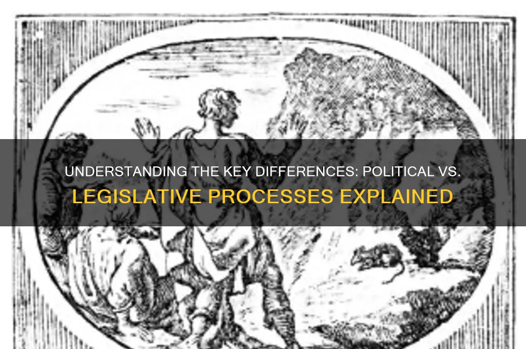what is political vs legislative