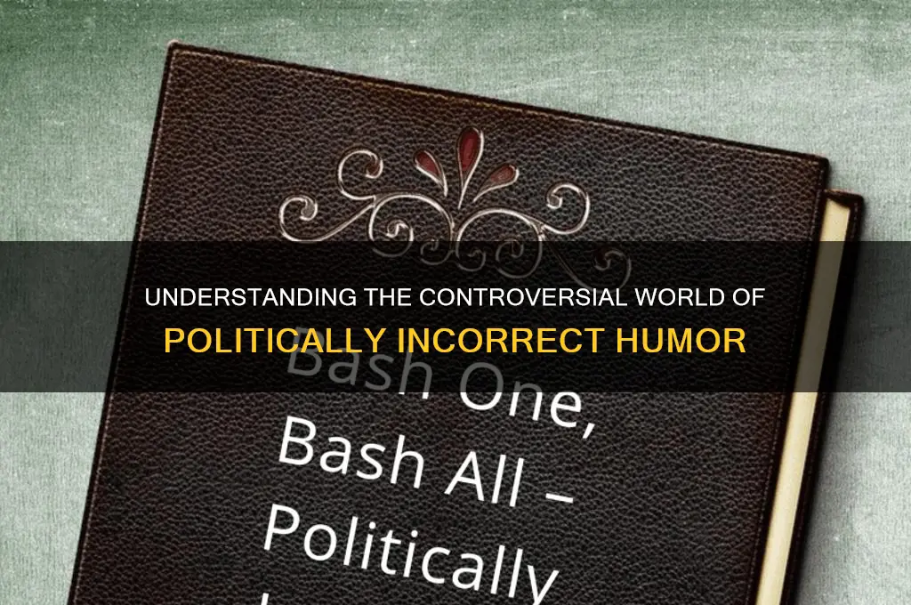 what is politically incorrect jokes