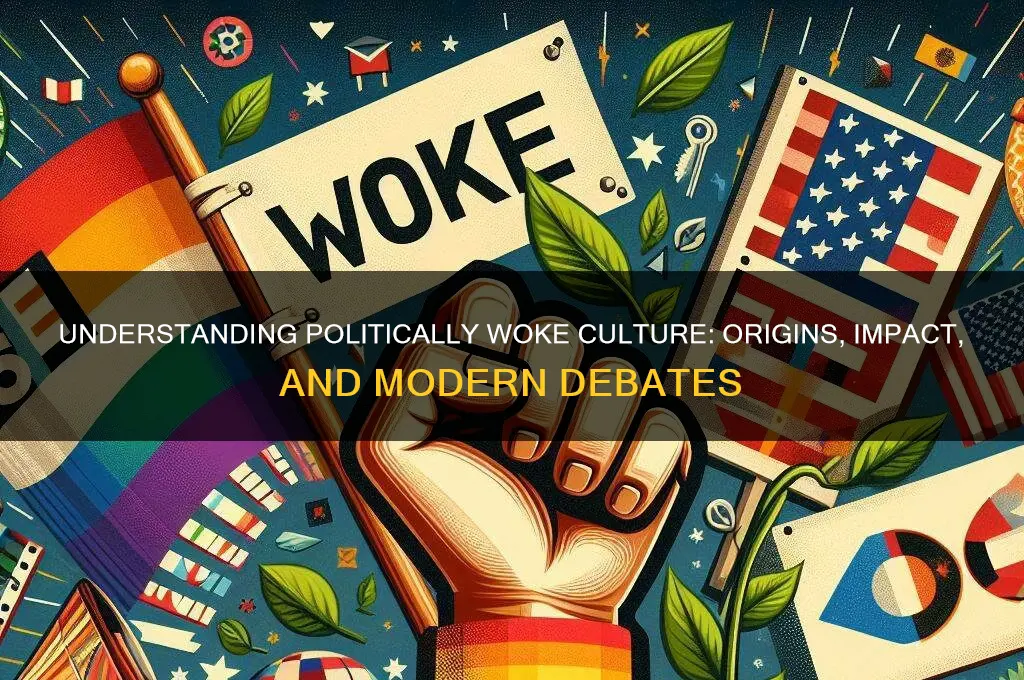 what is politically woke culture