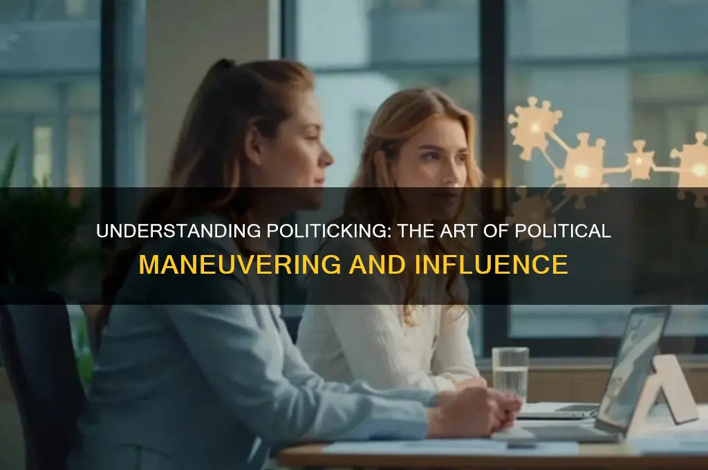 what is politicking in politics