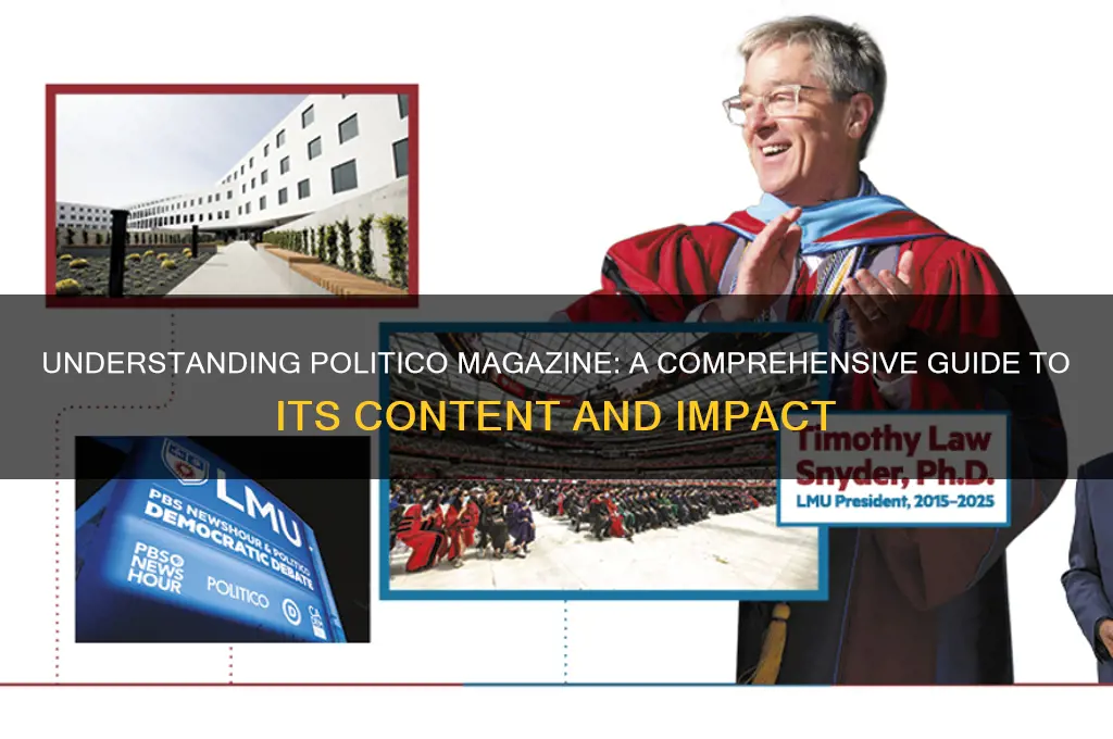 what is politico magazine