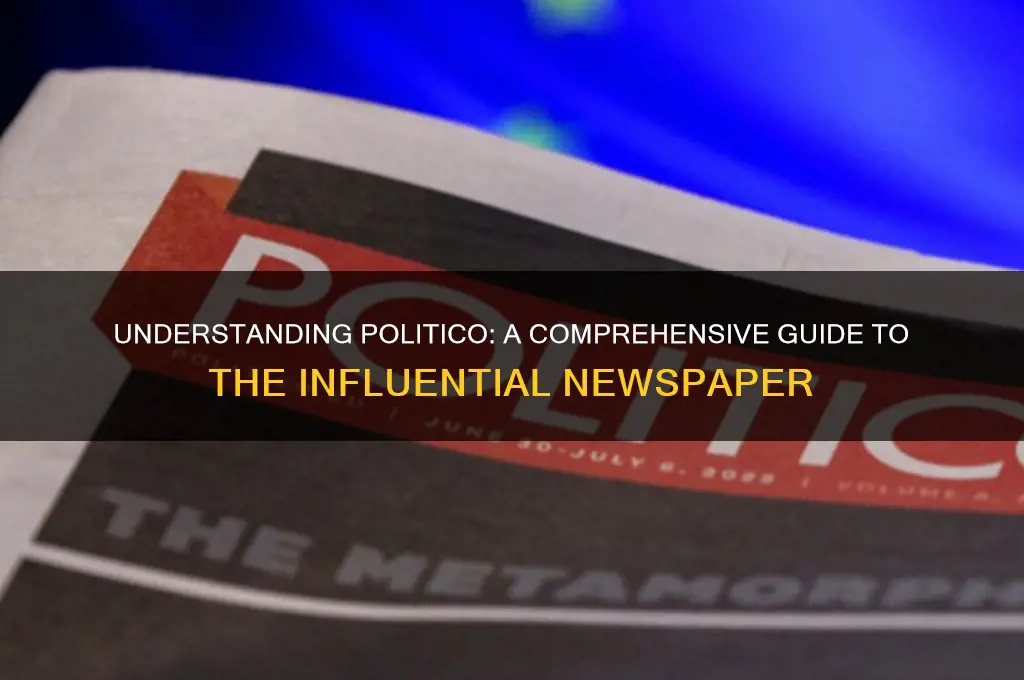 what is politico newspaper