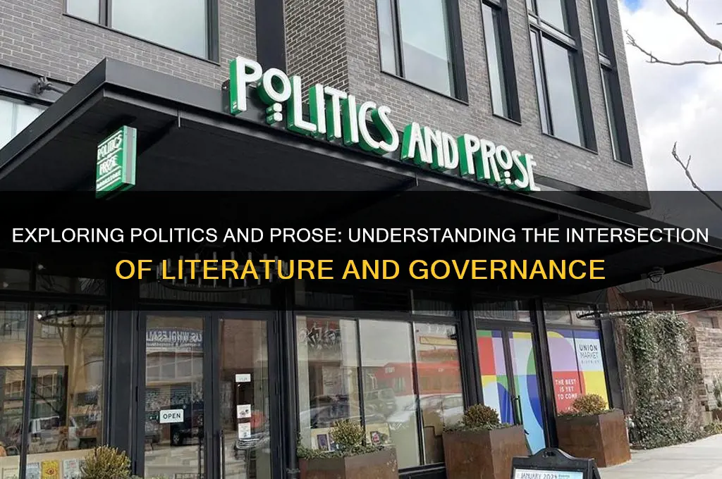 what is politics and prose