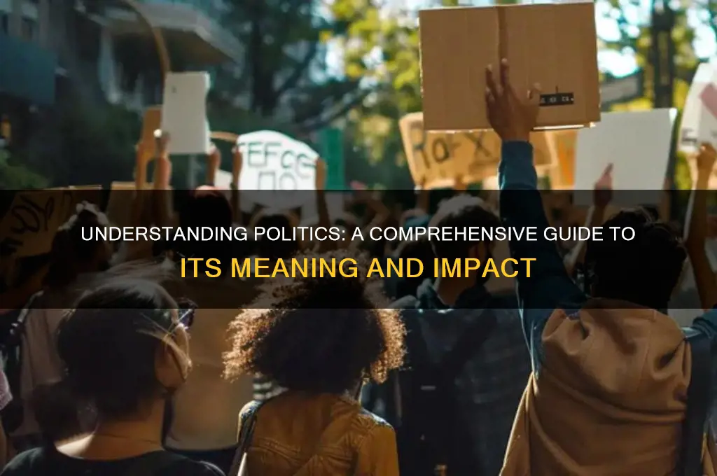 what is politics brainly