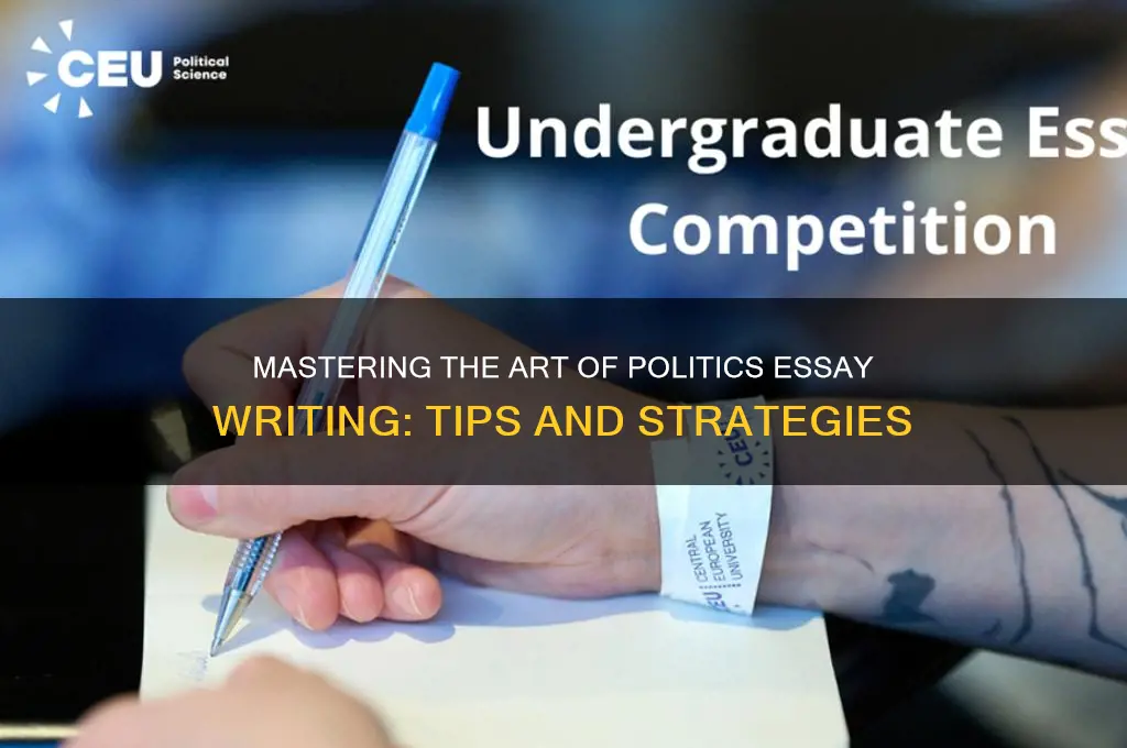 what is politics essay writing