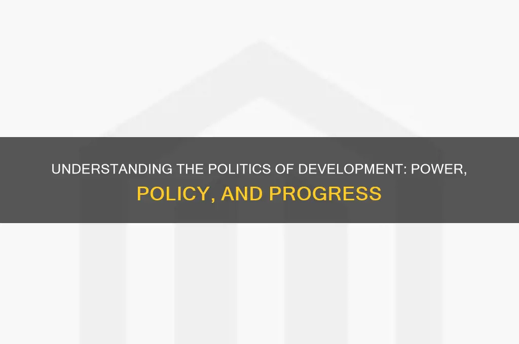 what is politics of development