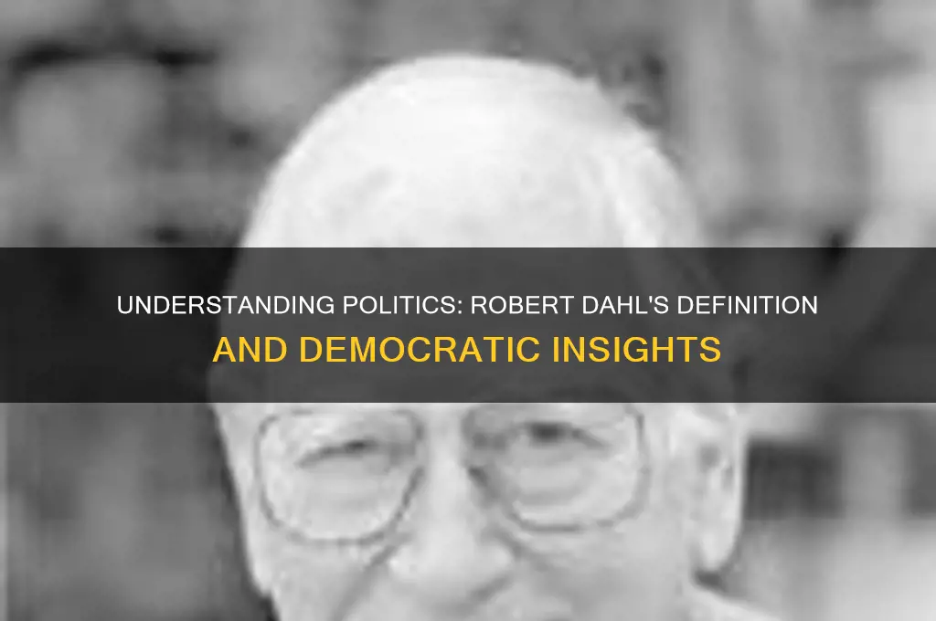 what is politics robert dahl