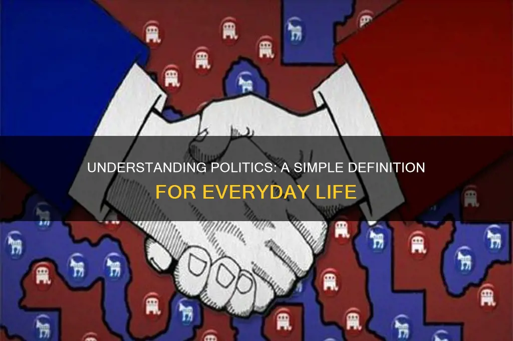 what is politics simple definition