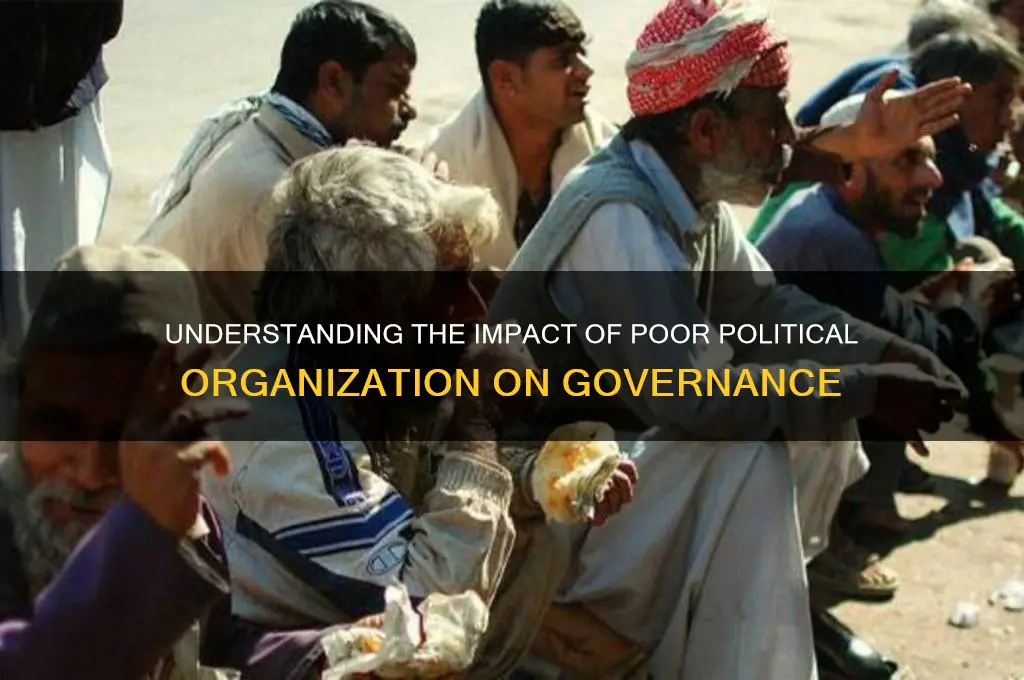 what is poor political organization