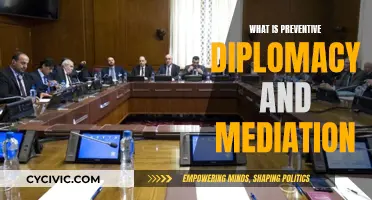 Preventive Diplomacy and Mediation: Strategies for Global Peace
