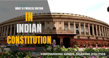 Understanding the Privilege Motion in the Indian Constitution