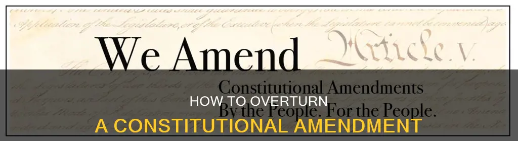 what is process of overturning constitutional amendment