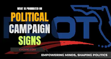 Campaign Sign Rules: What's Banned and Why