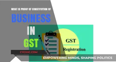 Understanding GST's Proof of Constitution Requirements