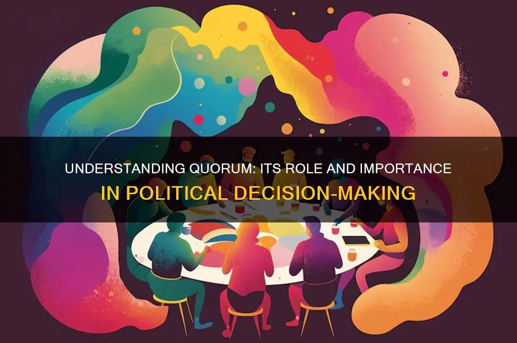 what is quorum in politics