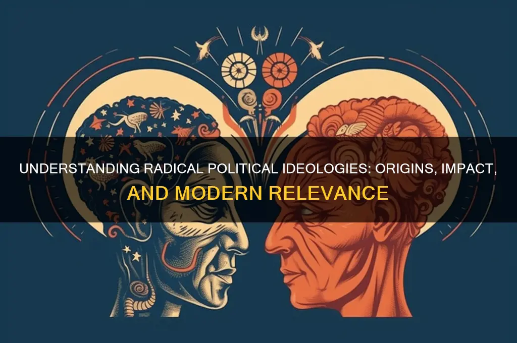 what is radical political ideology