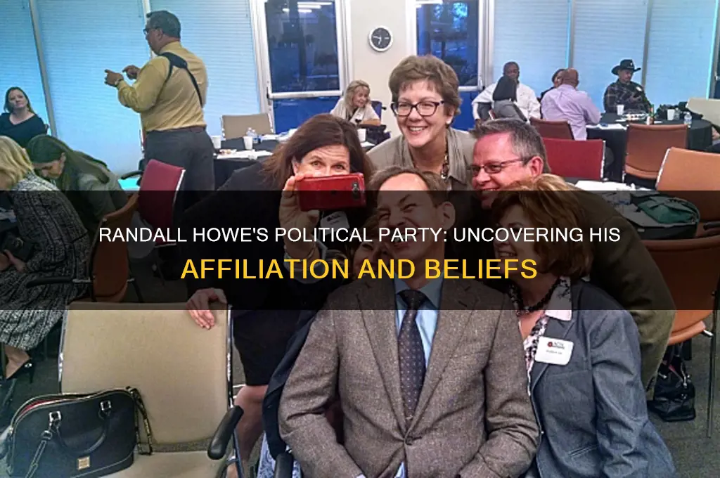what is randall howe political party