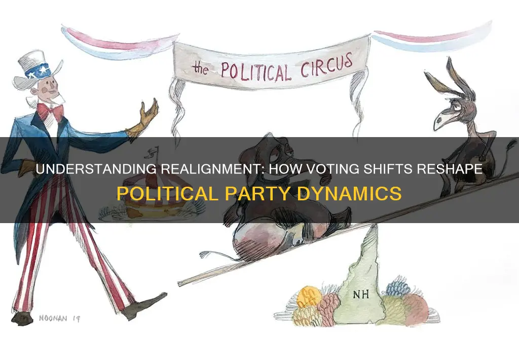 what is realignment in regards to voting and political parties
