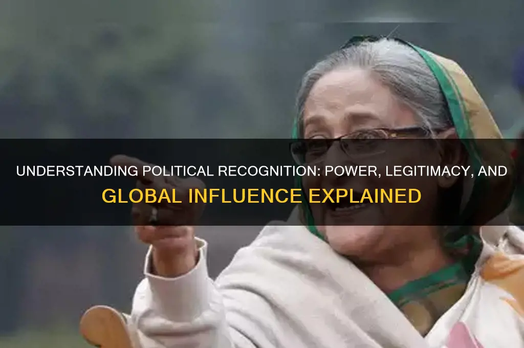 what is recognition in politics