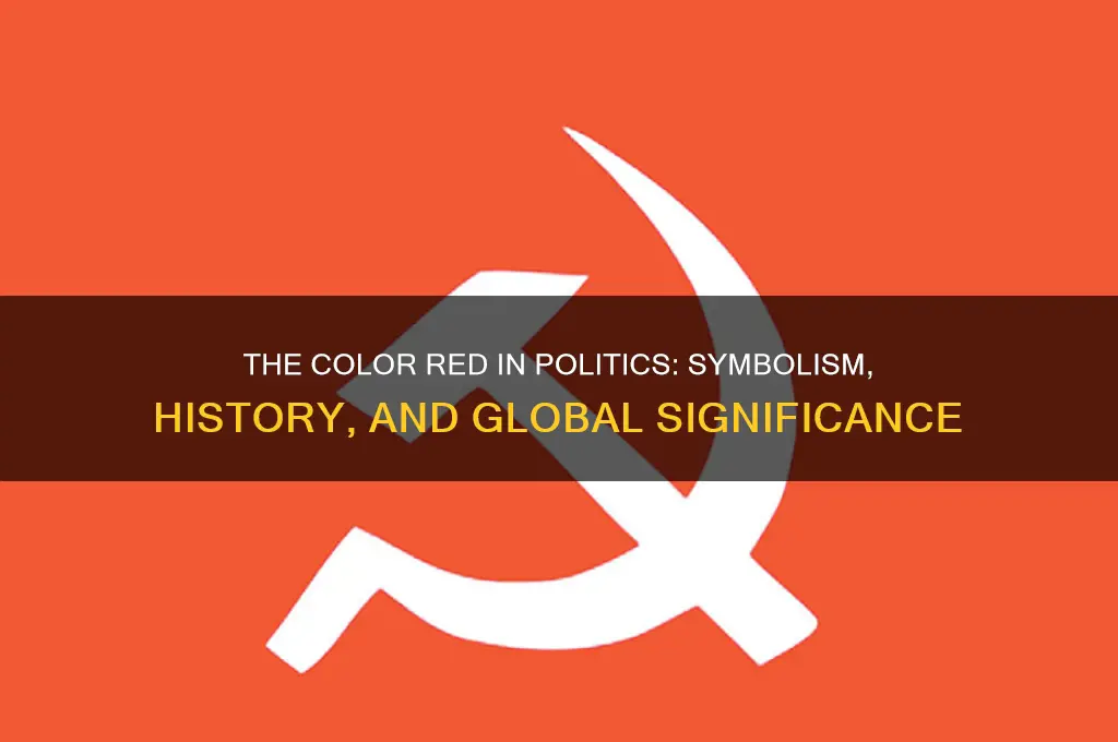 what is red in politics