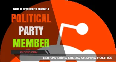 Steps to Join a Political Party: Membership Requirements Explained