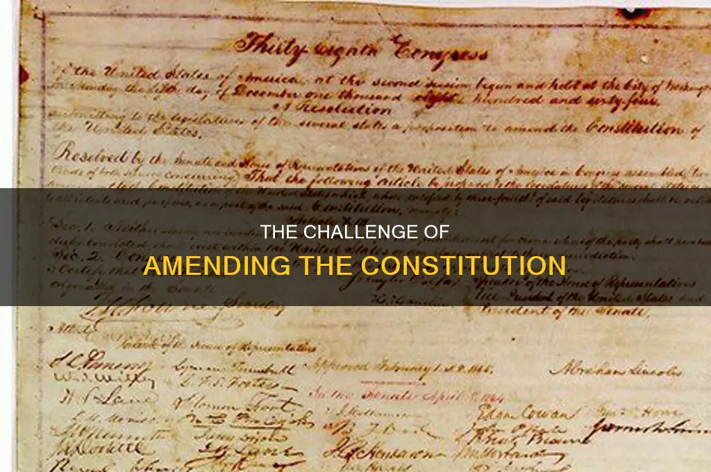 what is required to pass a constiutional amendment