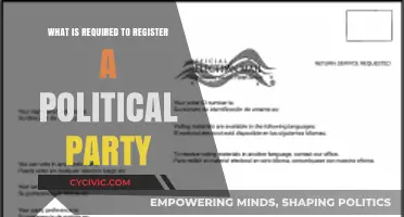 Registering a Political Party: Essential Requirements and Legal Steps Explained