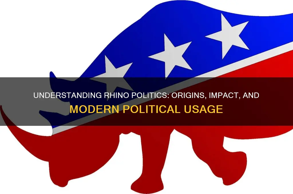 what is rhino in politics