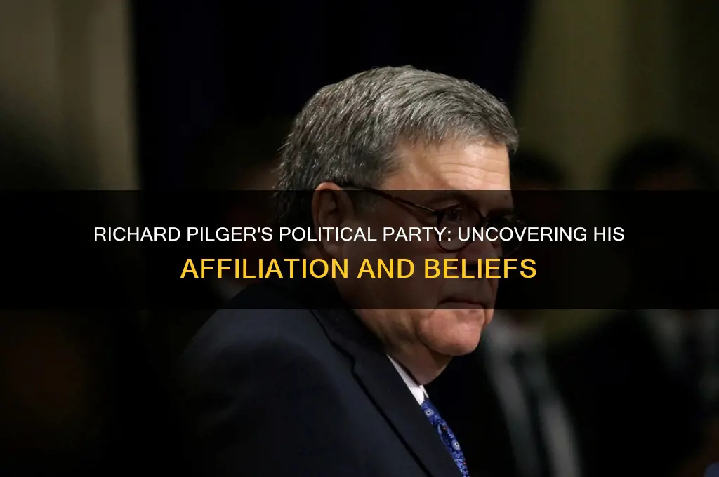 what is richard pilger political party