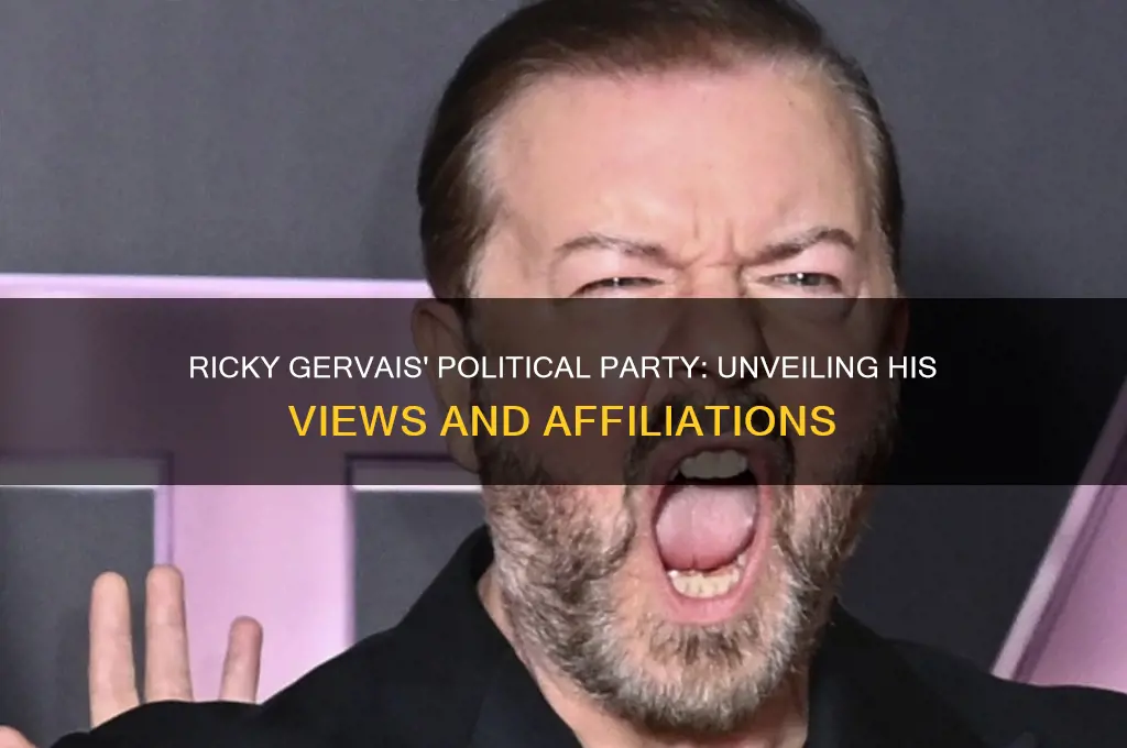 what is ricky gervais political party