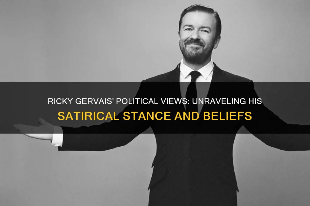 what is ricky gervais politics