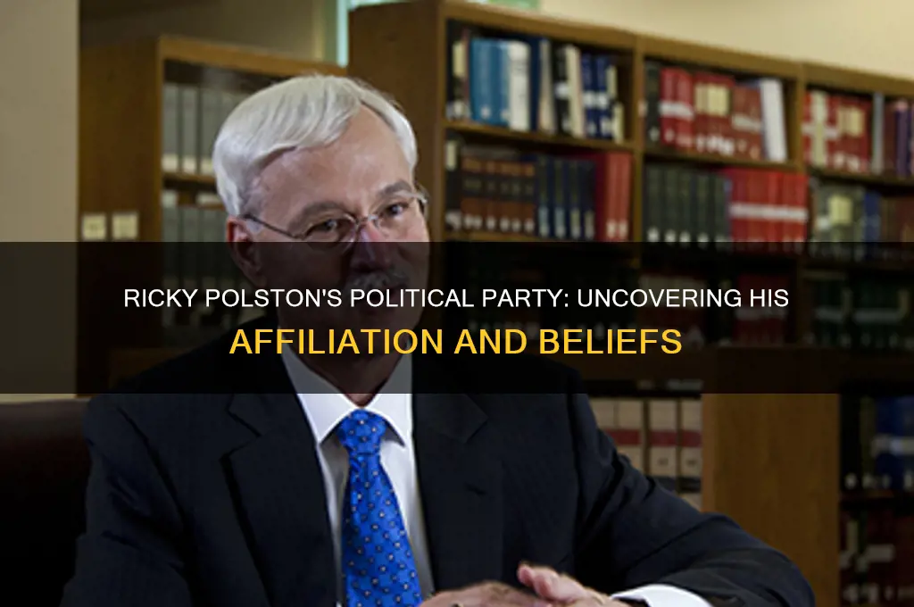 what is ricky polston political party