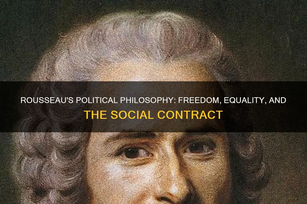 what is rousseau political philosophy