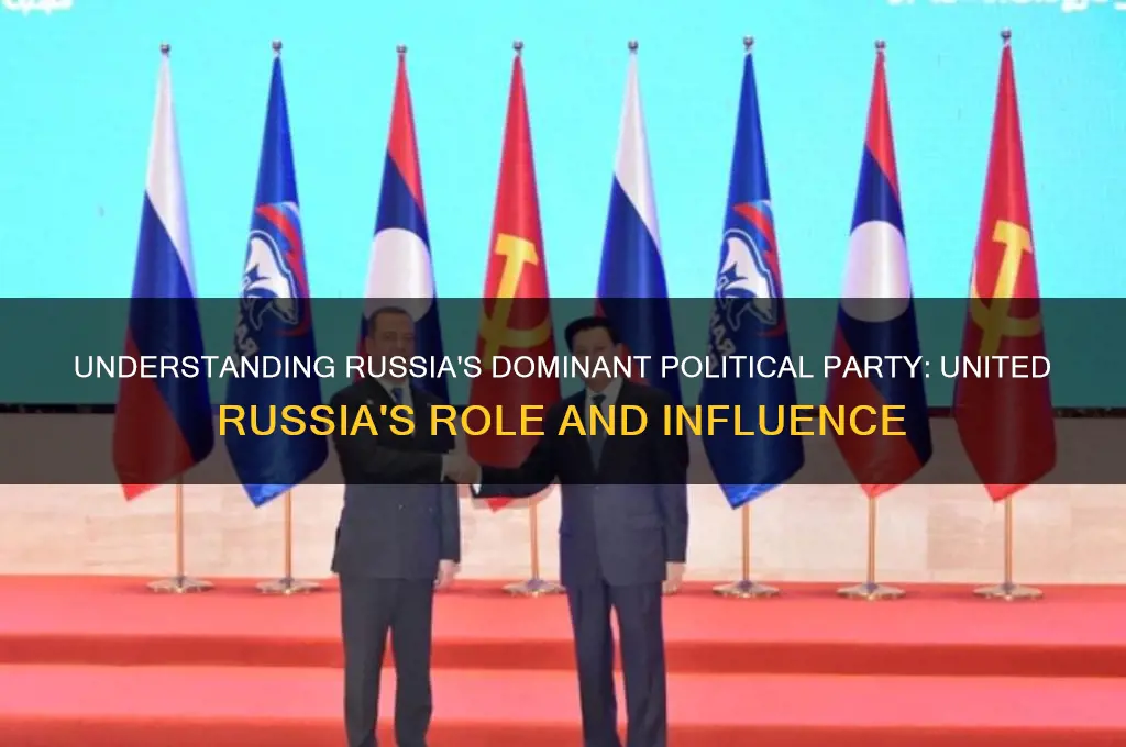 what is russia mains political party