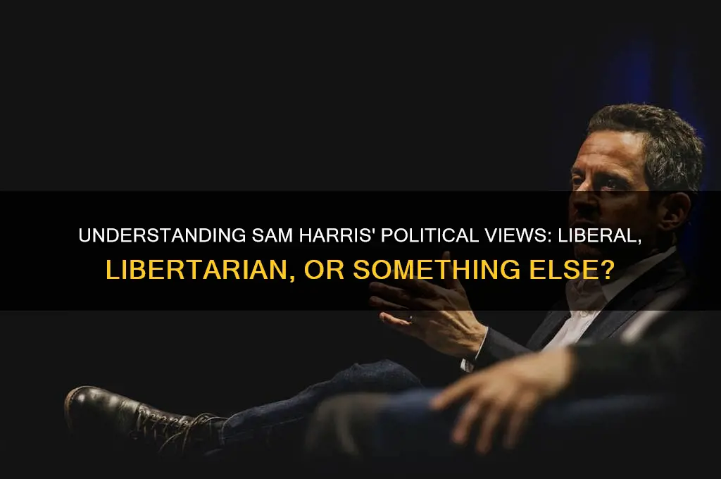 what is sam harris politically