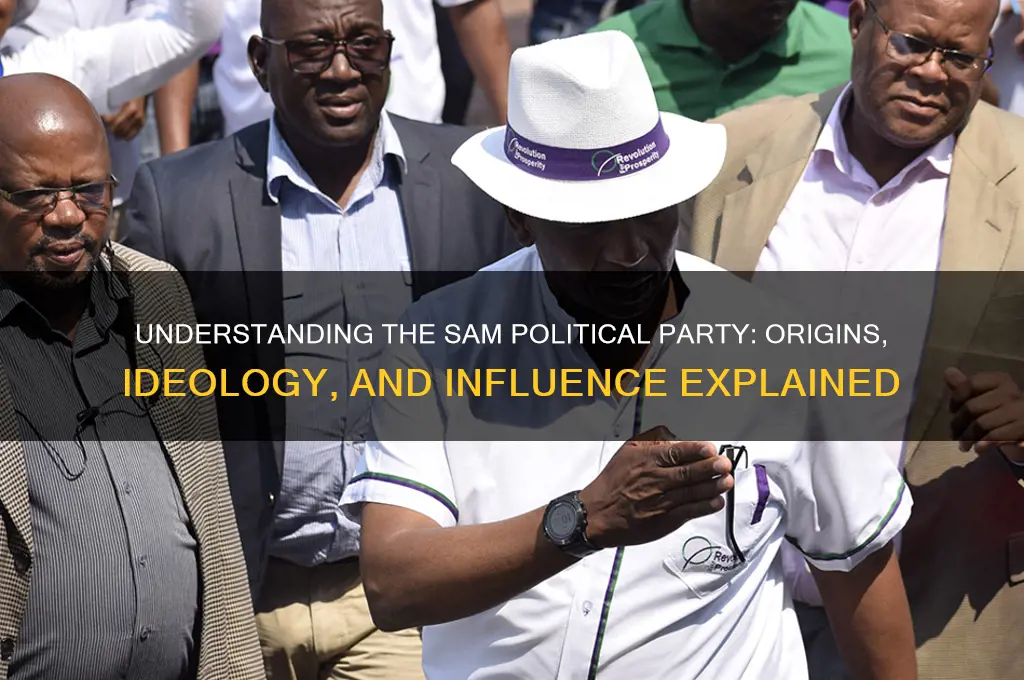what is sam political party