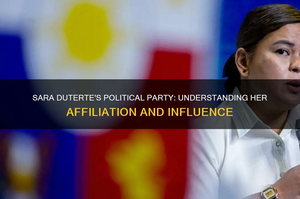 what is sara duterte political party