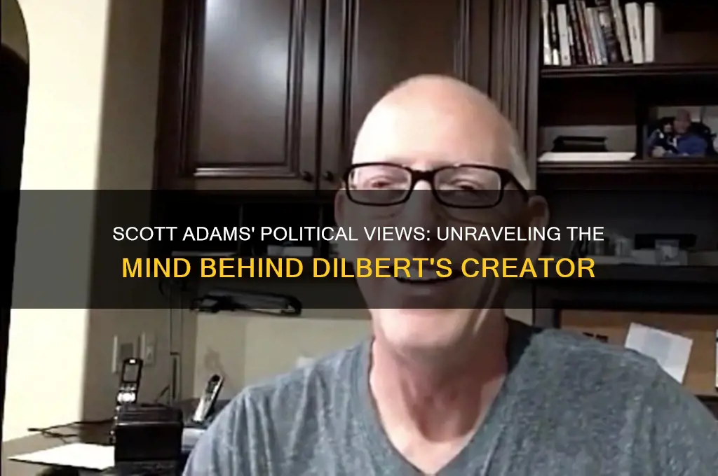 what is scott adams politics