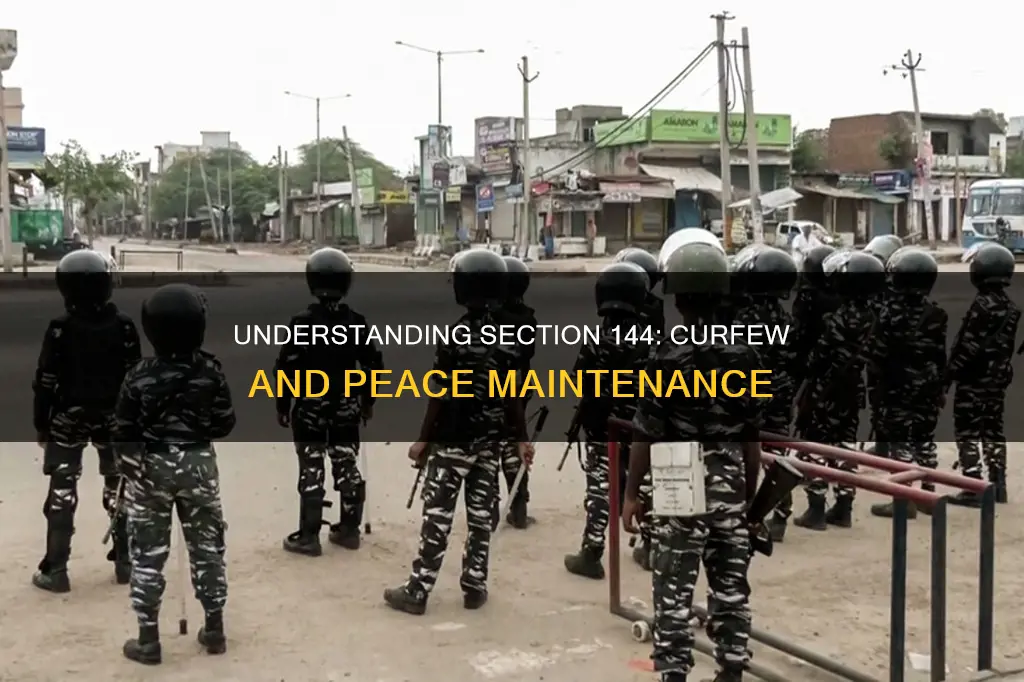 what is section 144 of indian constitution