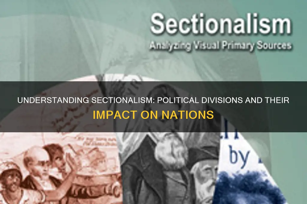what is sectionalism in politics