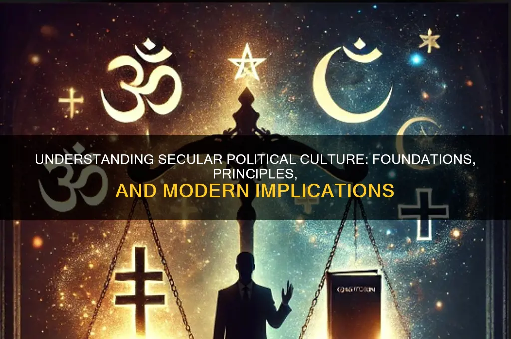 what is secular political culture