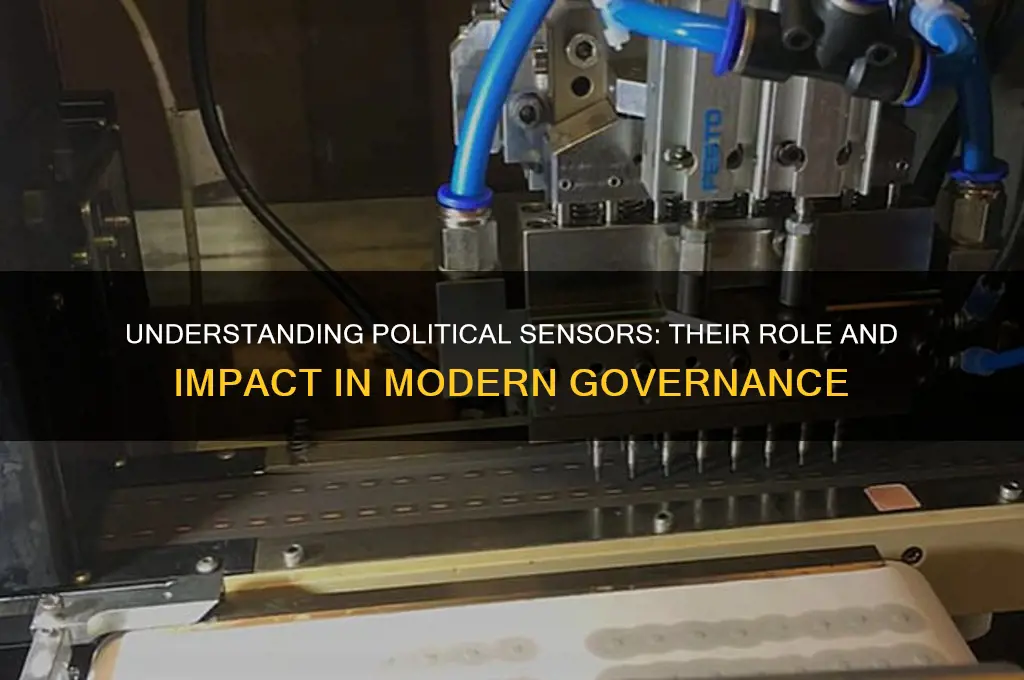 what is sensor in politics