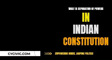 Separation of Powers: The Indian Constitution's Foundation Stone