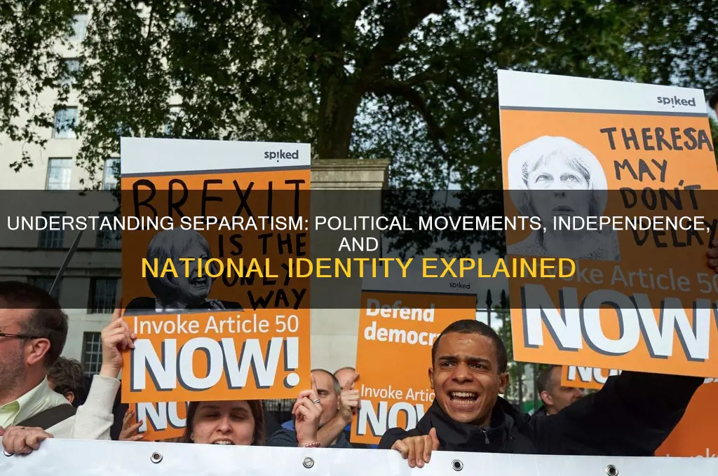 what is separatism in politics