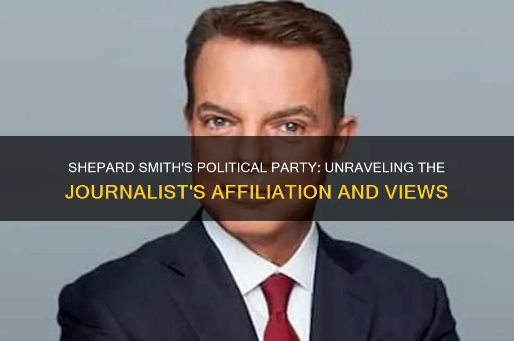 what is shep smith political party