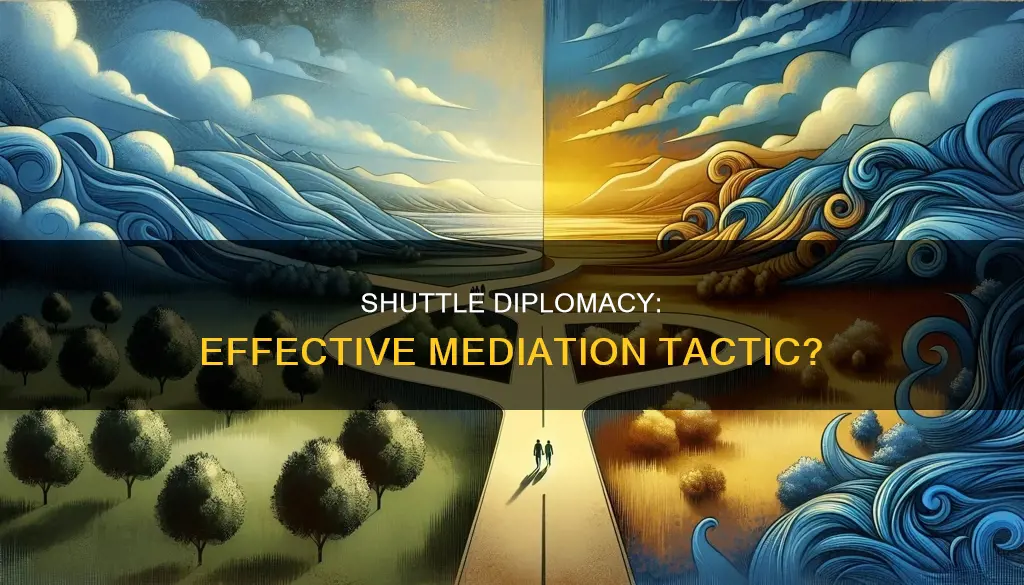 what is shuttle diplomacy in mediation