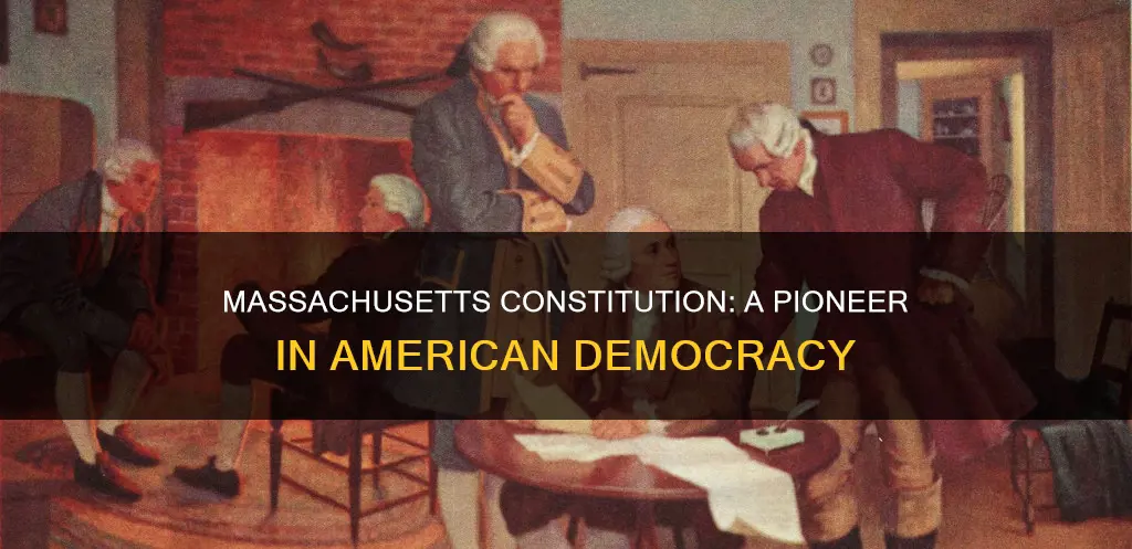 what is significant about how massachusetts drafts its constitution