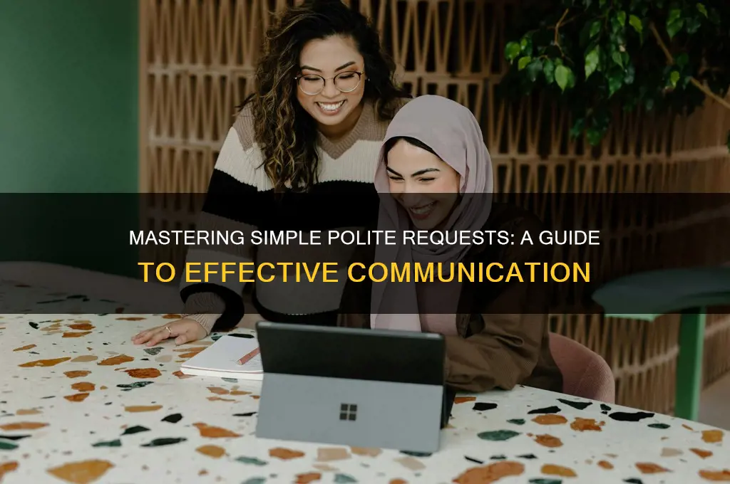 what is simple polite request