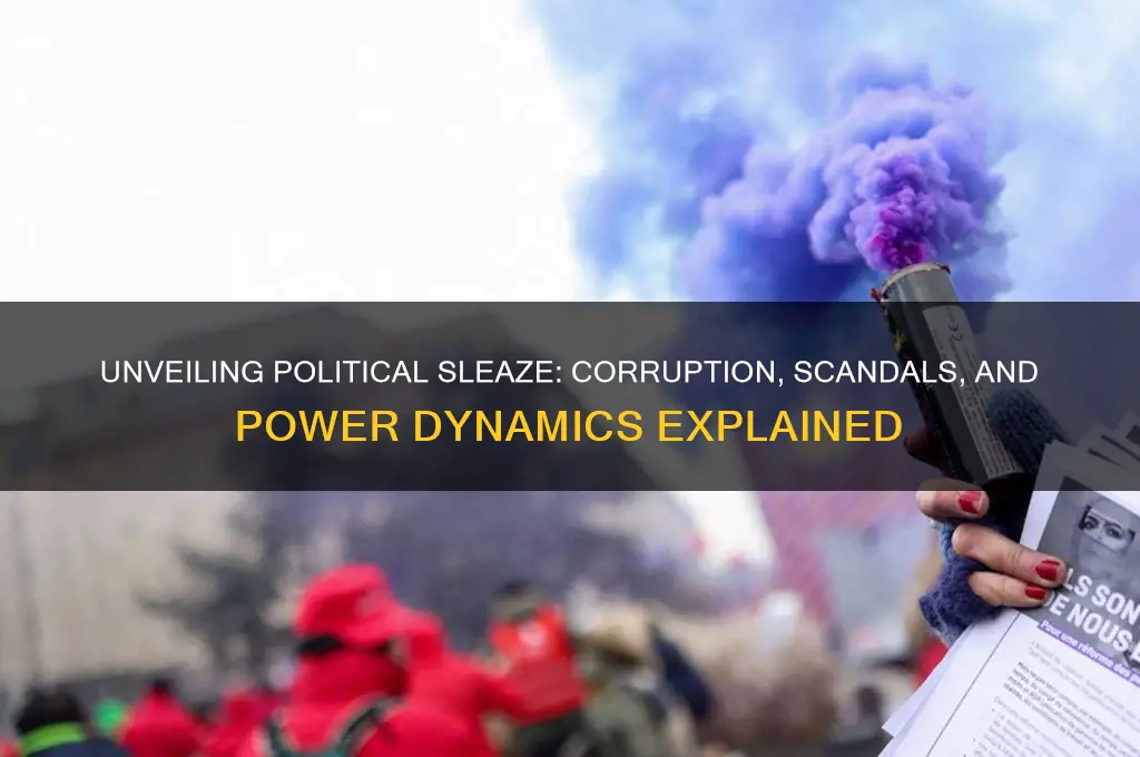 what is sleaze in politics